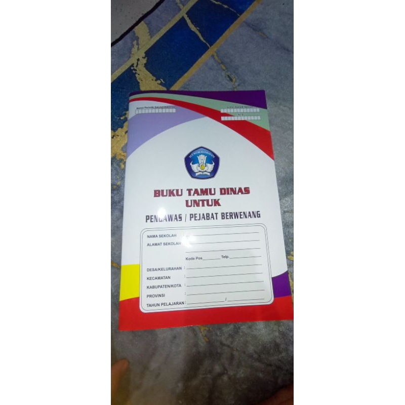 

buku tamu dinas untuk sekolah