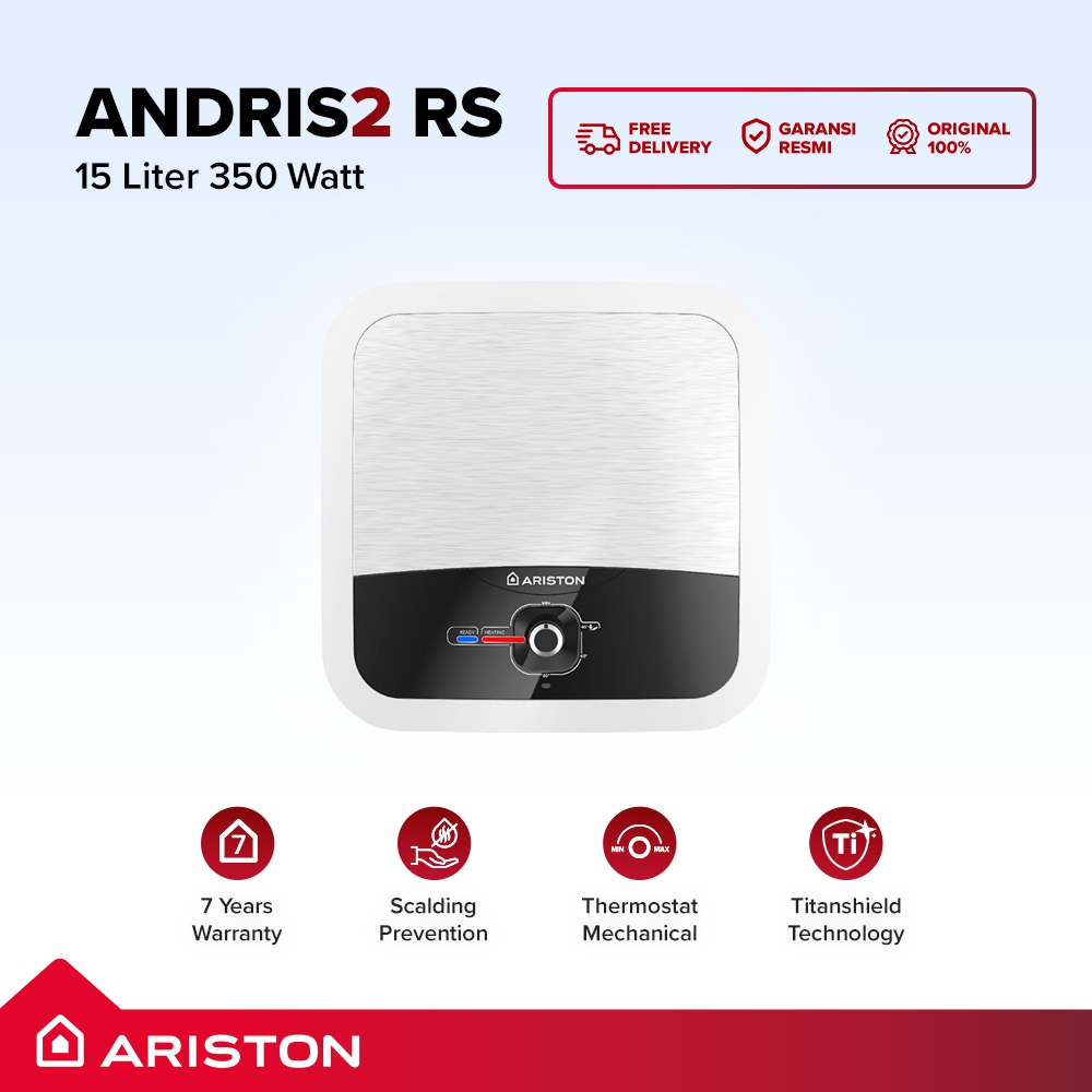 Ariston Water Heater Andris2 RS 15 Liter 350 Watt