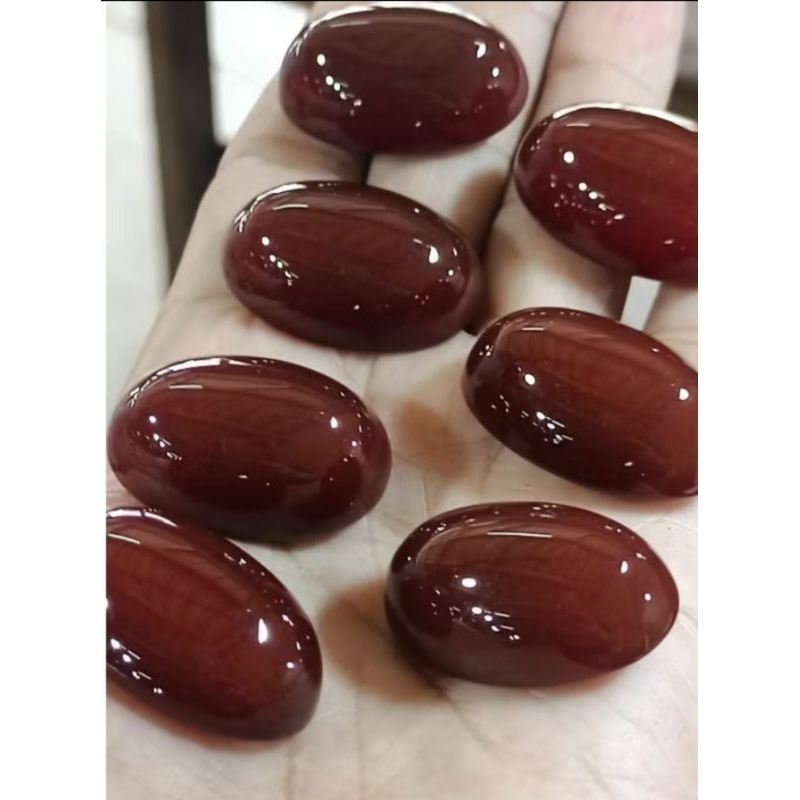 Batu akik sawo Kecik dim 20x30 mm jual lostune