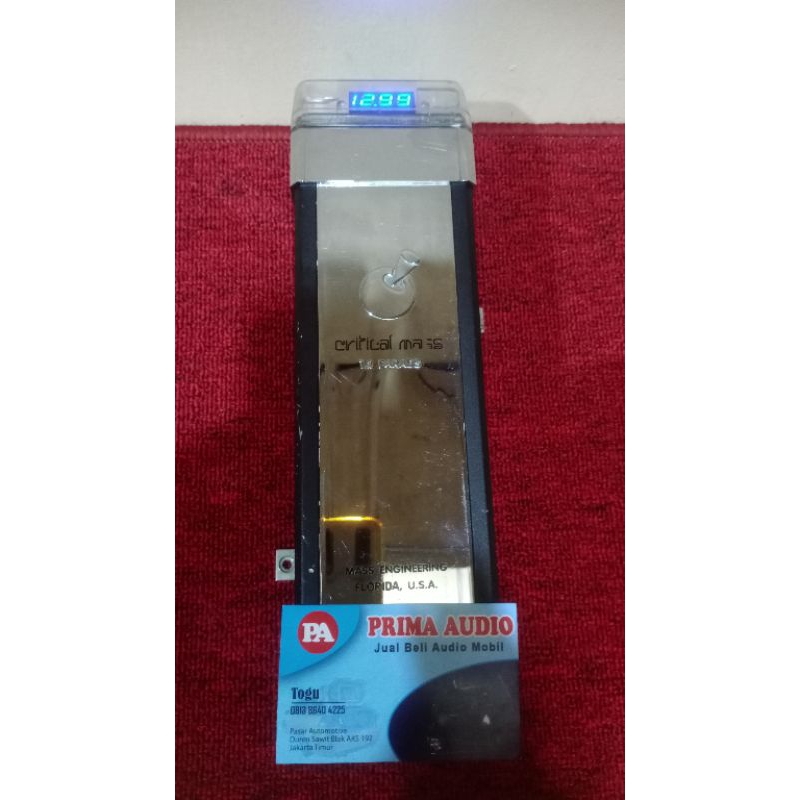 Kapasitor BANK Critical mass 1.2farad