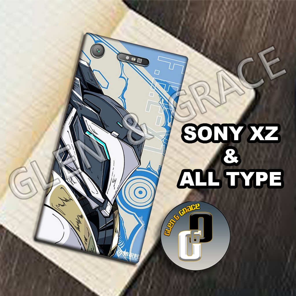 G51 - Case SONY XPERIA XZ / XZ1 / XZ2 / XZ3 - Bahan karet lentur - Motif ROBOT - Softcase SONY XPERI