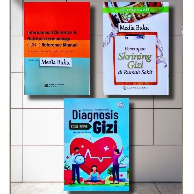 PAKET 3 BUKU GIZI ( IDNT | DIAGNOSIS GIZI & SKRINING GIZI )