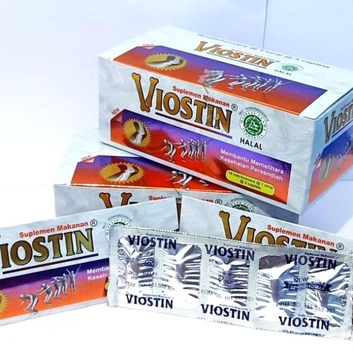 VIOSTIN DS HALAL SUPLEMEN TULANG DAN SENDI ISI 5 TABLET