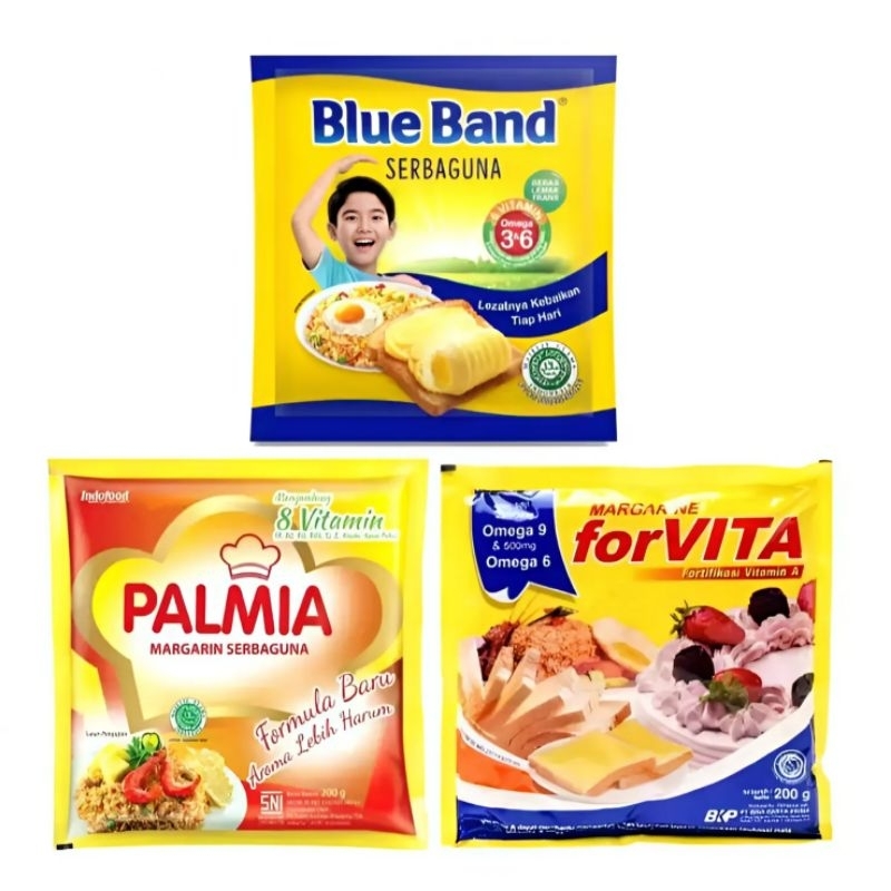 

Margarin 200gr Blue Band Palmia Forvita