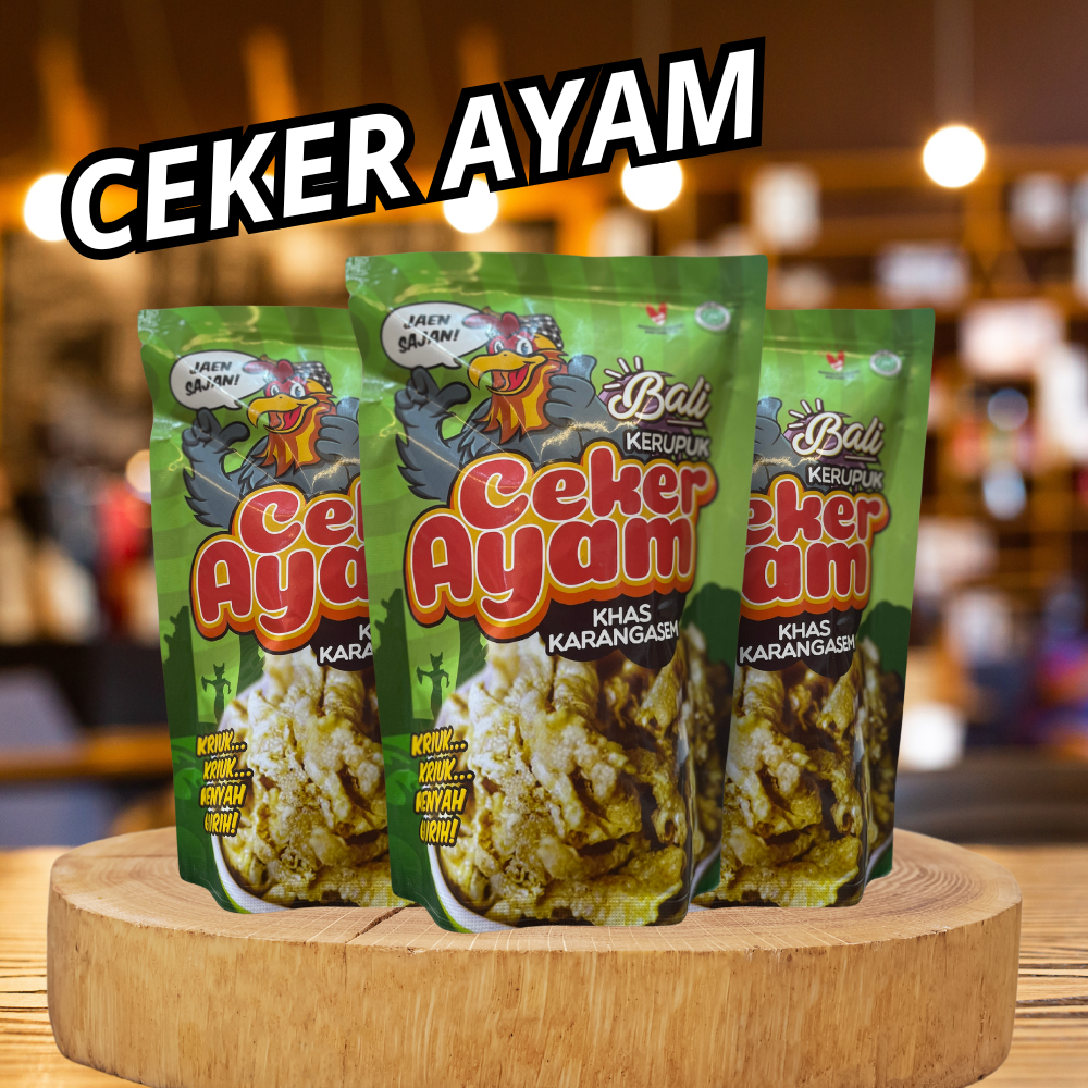 

Kerupuk Ceker Ayam Khas Karangasem Oleh Oleh Bali