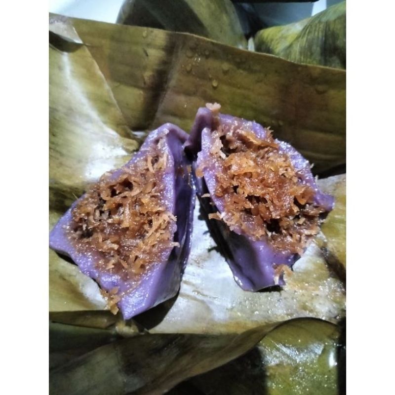 

Lappet Ubi ungu/ kue bugis ketan ubi ungu/ koci koci