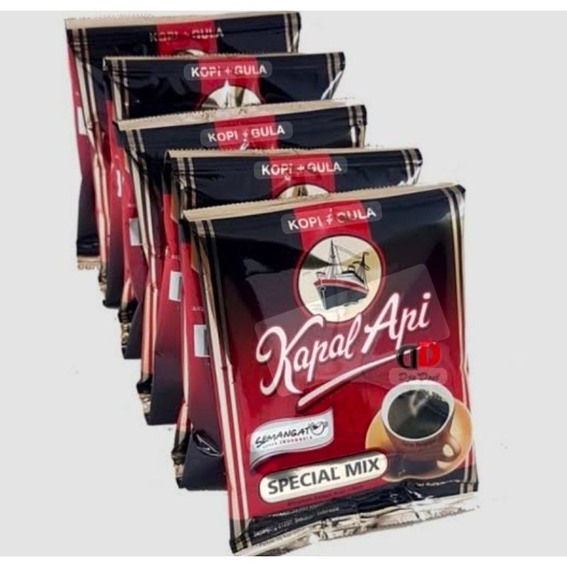 

Kapal Api Kopi Bubuk Spesial Mix Renteng 10x23g