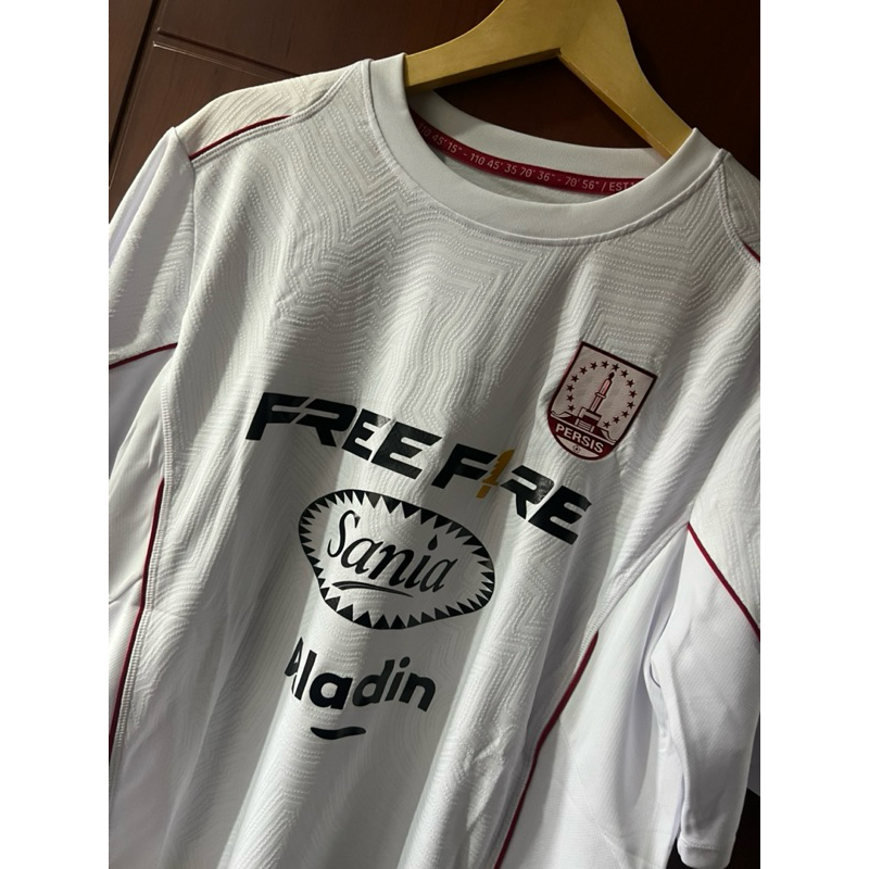 Jersey Persis Solo Player Issue Away Fullset