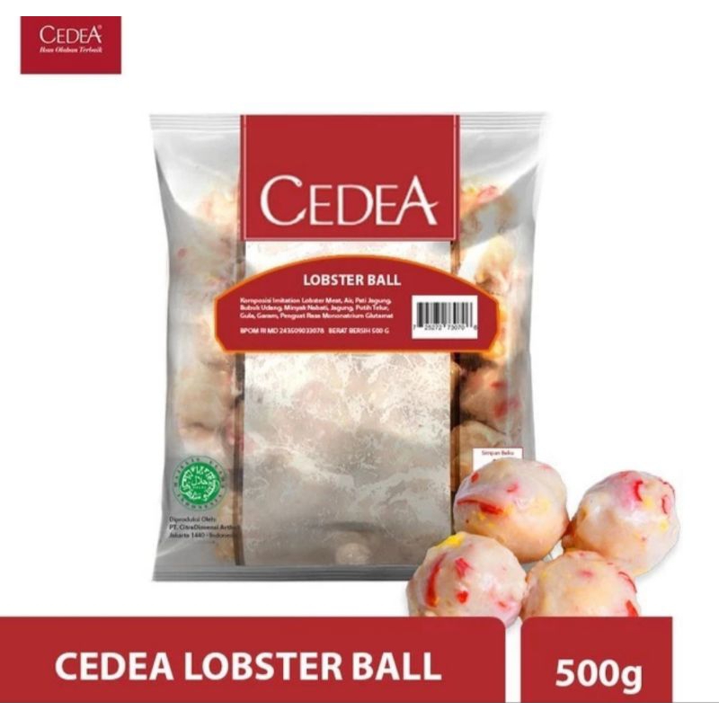

CEDEA LOBSTER BALL 500GR
