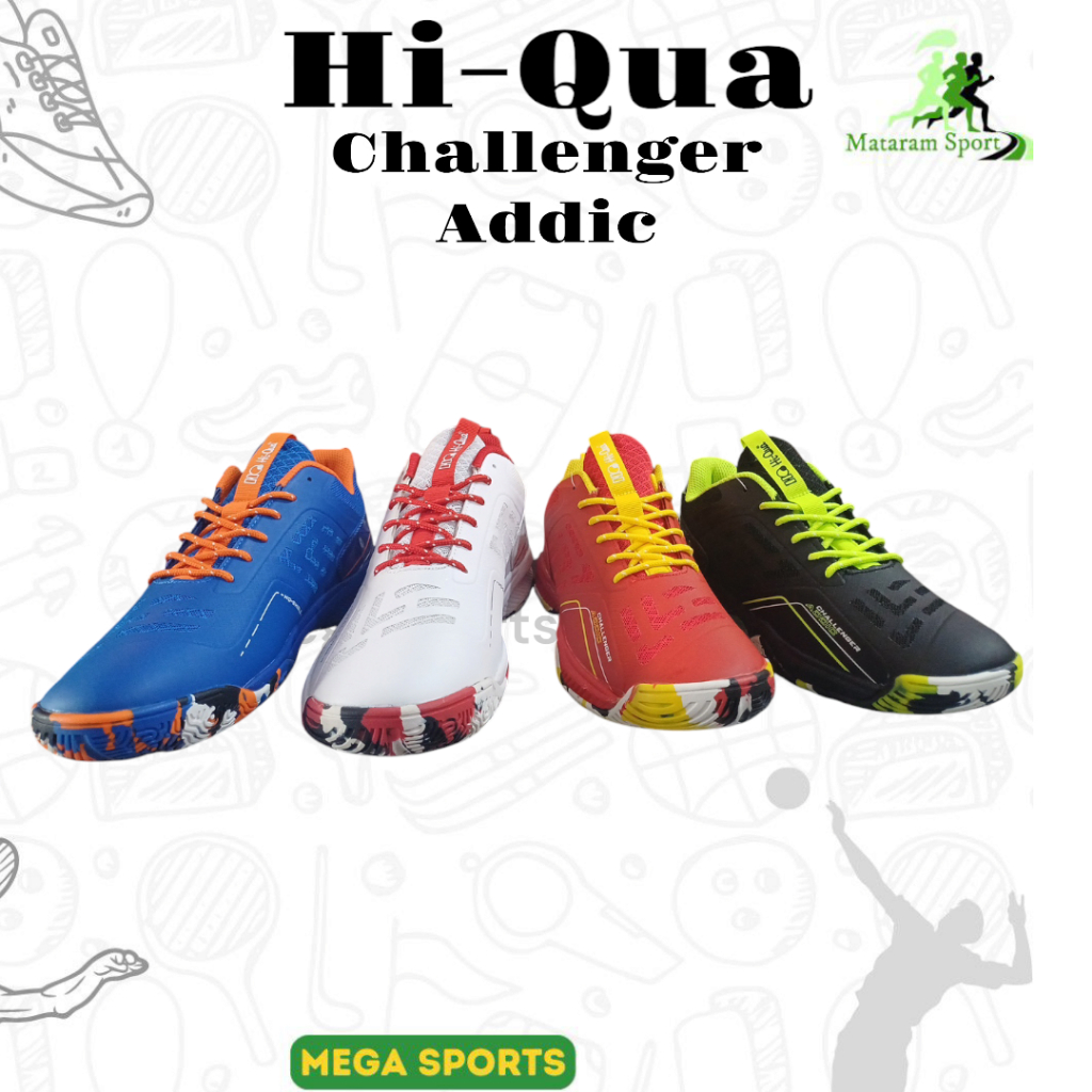 Sepatu Badminton Hiqua Challanger Addic