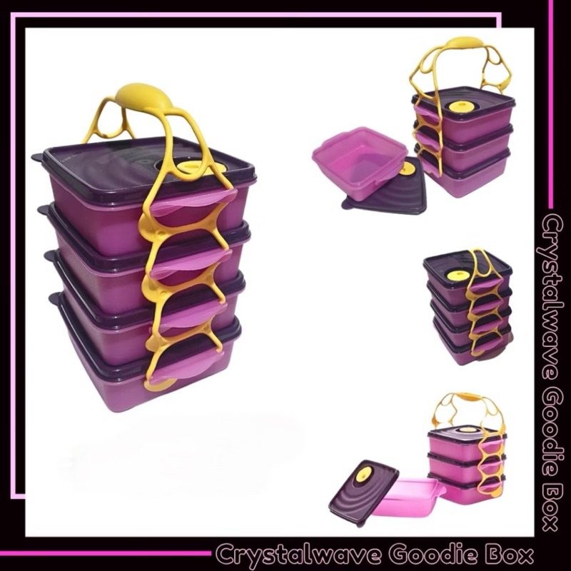 

Crystalwave Goodie box Tupperware