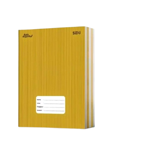 

Buku tulis sidu sampul coklat kraft isi 40 lembar.. - buku sidu 40 lembar