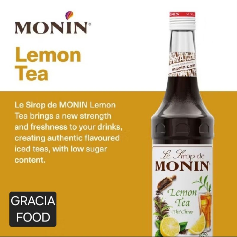 

Monin Sirup Lemon Tea - Lemon Tea Syrup 70cl