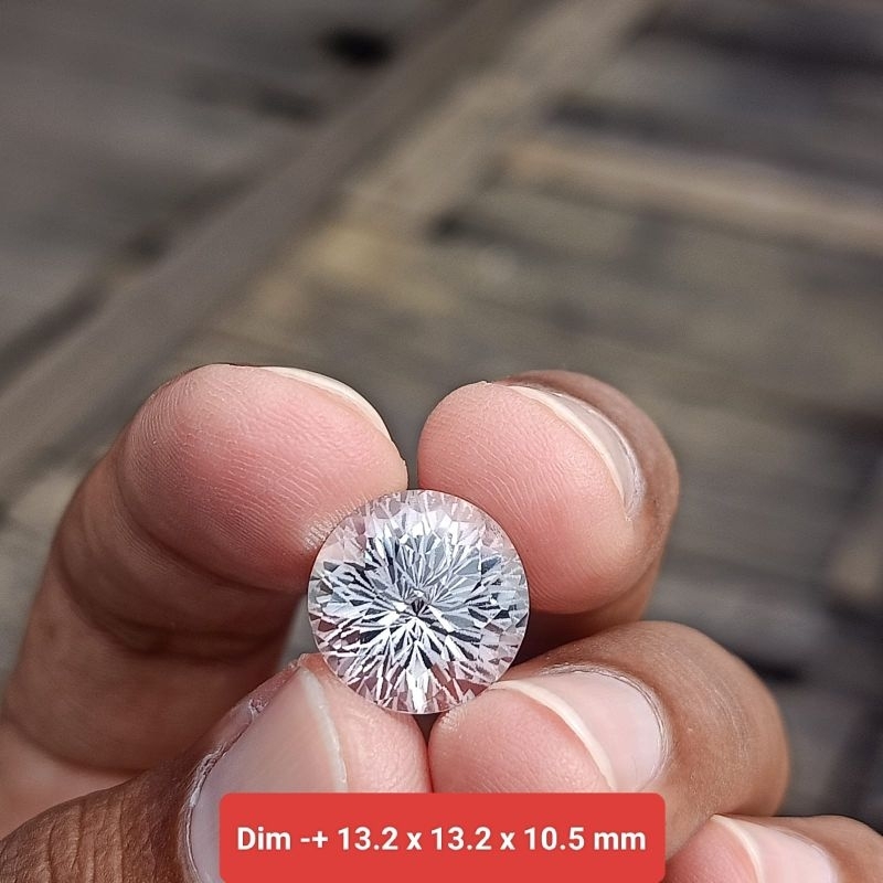 batu kecubung Kalimantan cutting manual excellence