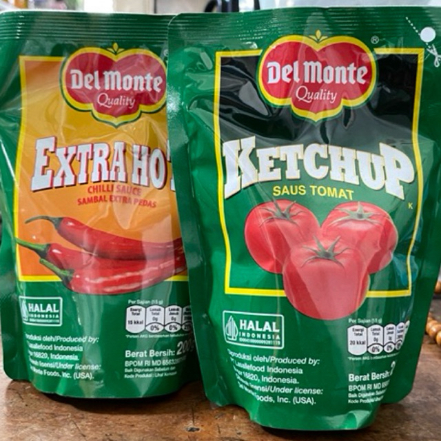 

Delmonte Saos Sambal | Saus tomat del monte 200g | Saos sambal dan tomat