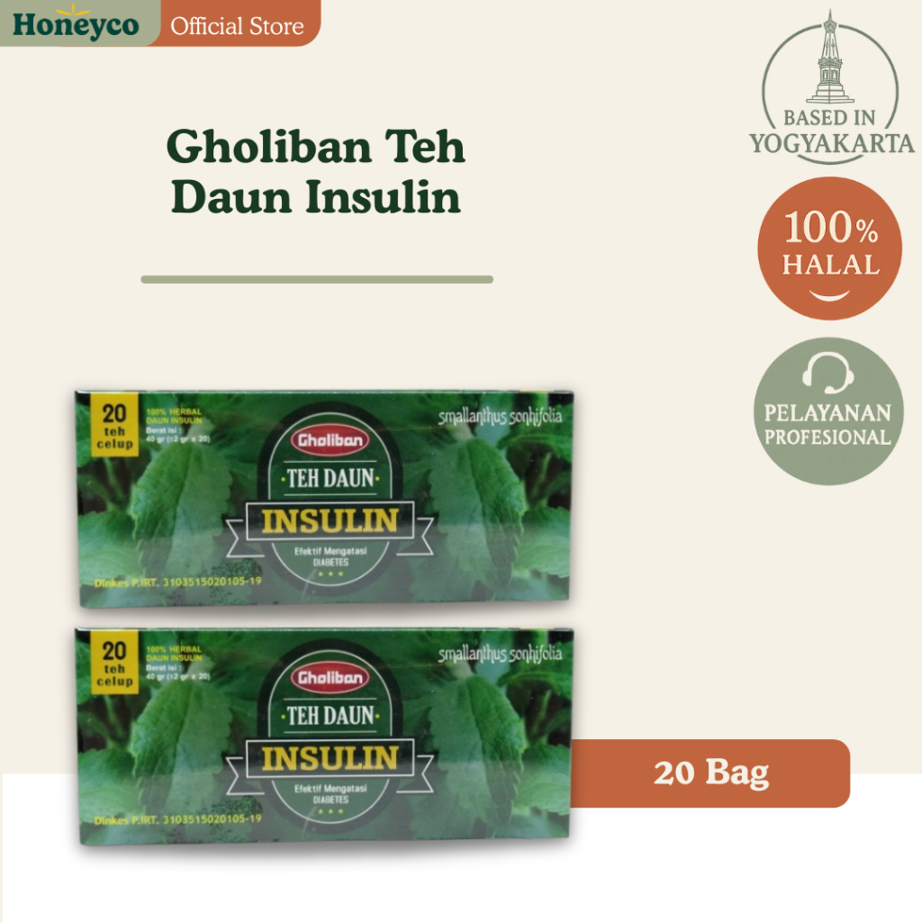 

Teh Celup Daun Insulin Gholiban