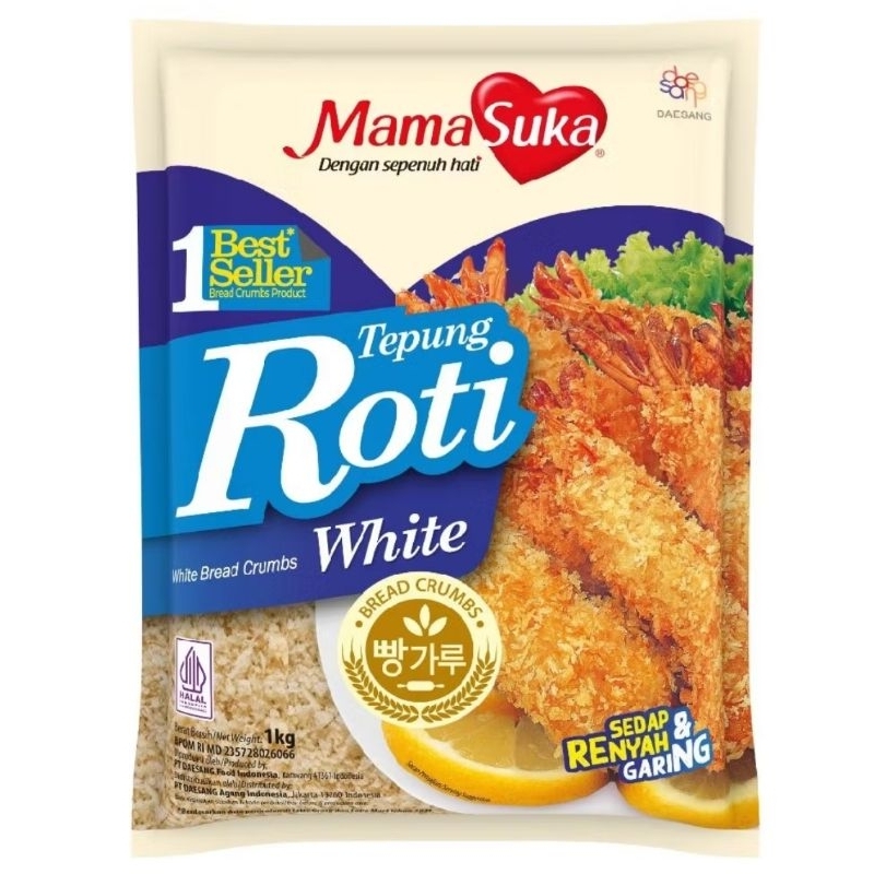 

MAMA SUKA TEPUNG ROTI WHITE 100GR 200GR