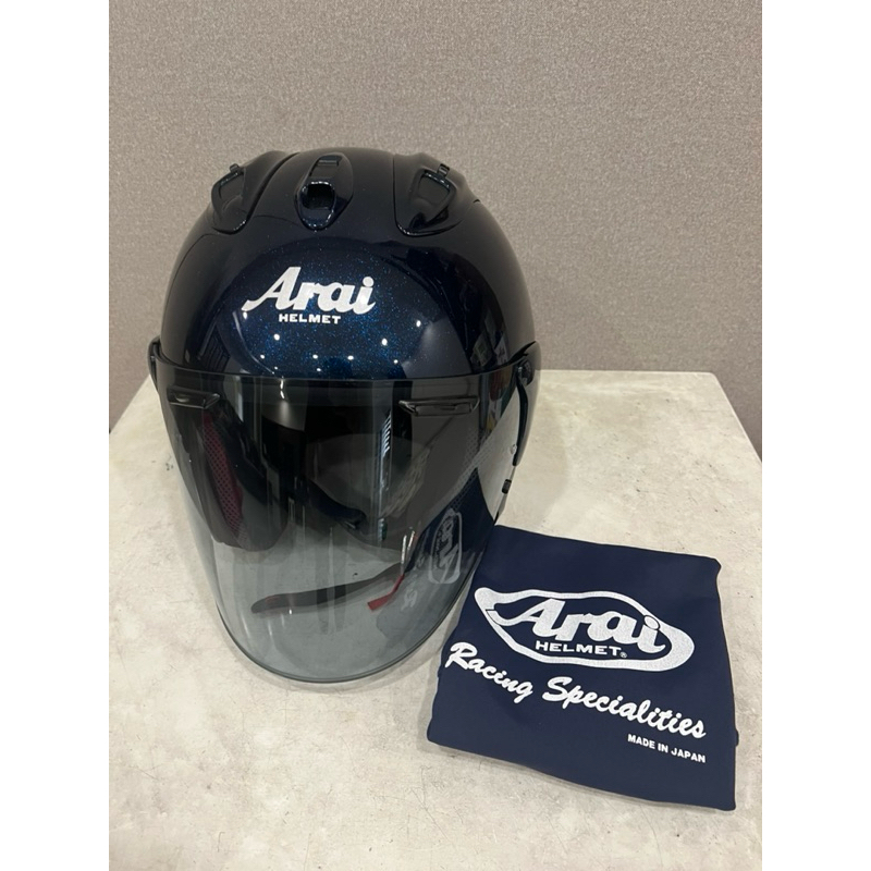 arai vz ram half face helmet ori
