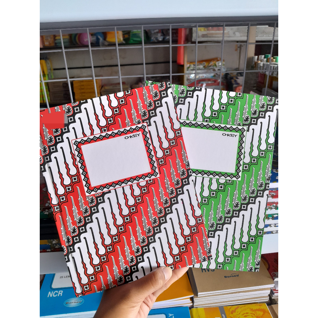 

BUKU HARD COVER KWARTO ISI 50 LEMBAR MERK OKEY