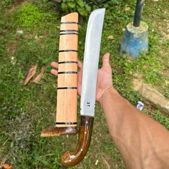 Golok Jepit Baja Asli | Perkakas Kebun Per Baja