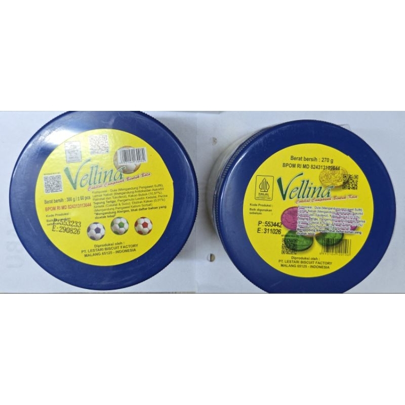 

Vellina coklat koin dan coklat bola