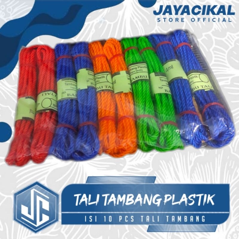 

Tali tambang plastik warna No 5 Produk Bandung (10 Pcs)