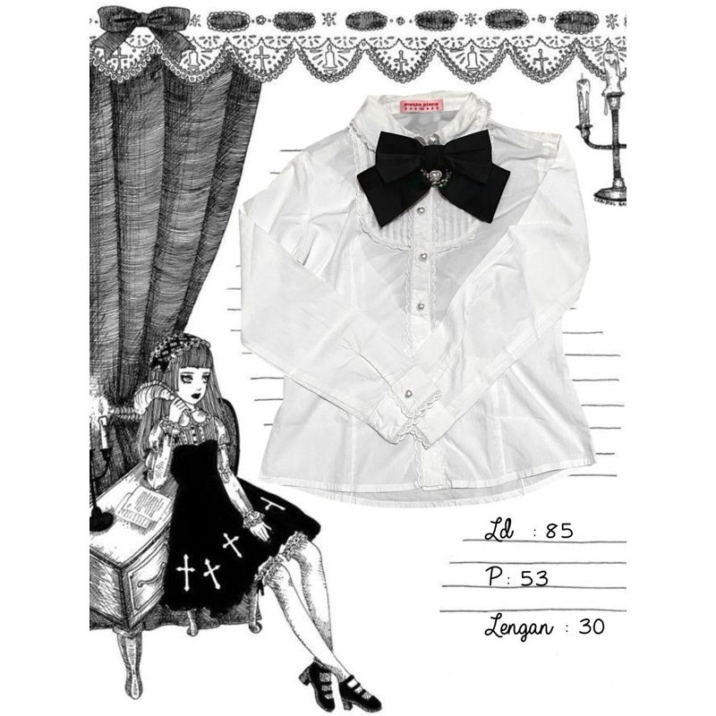 blouse mezzo piano size 150