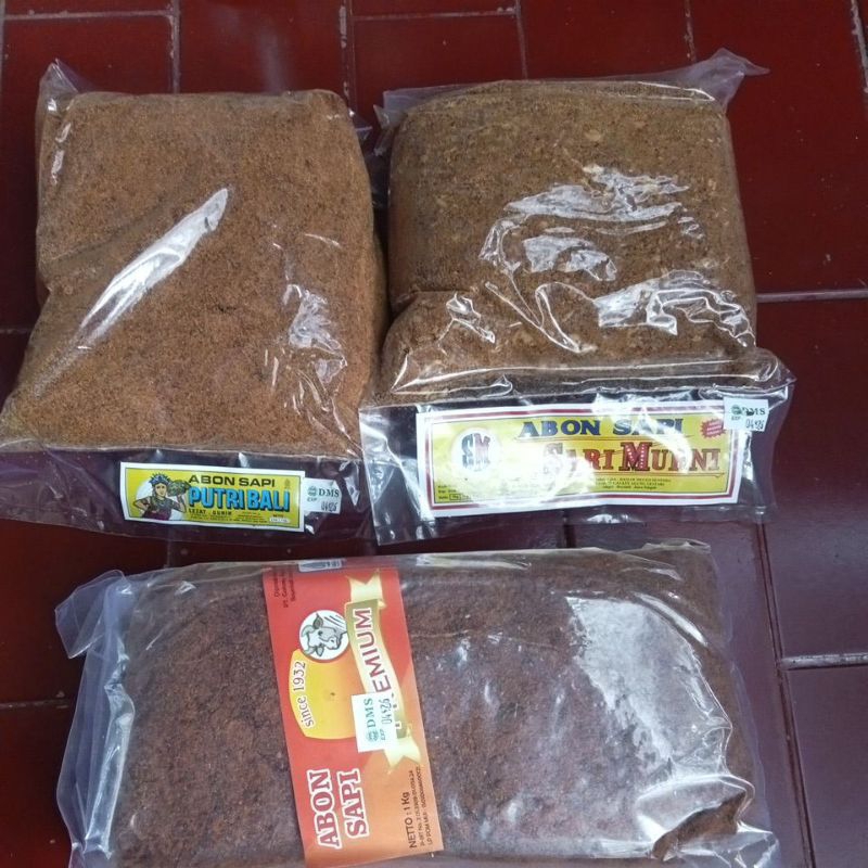 

Abon sapi Sari murni / Putri Bali / Tiga Dua