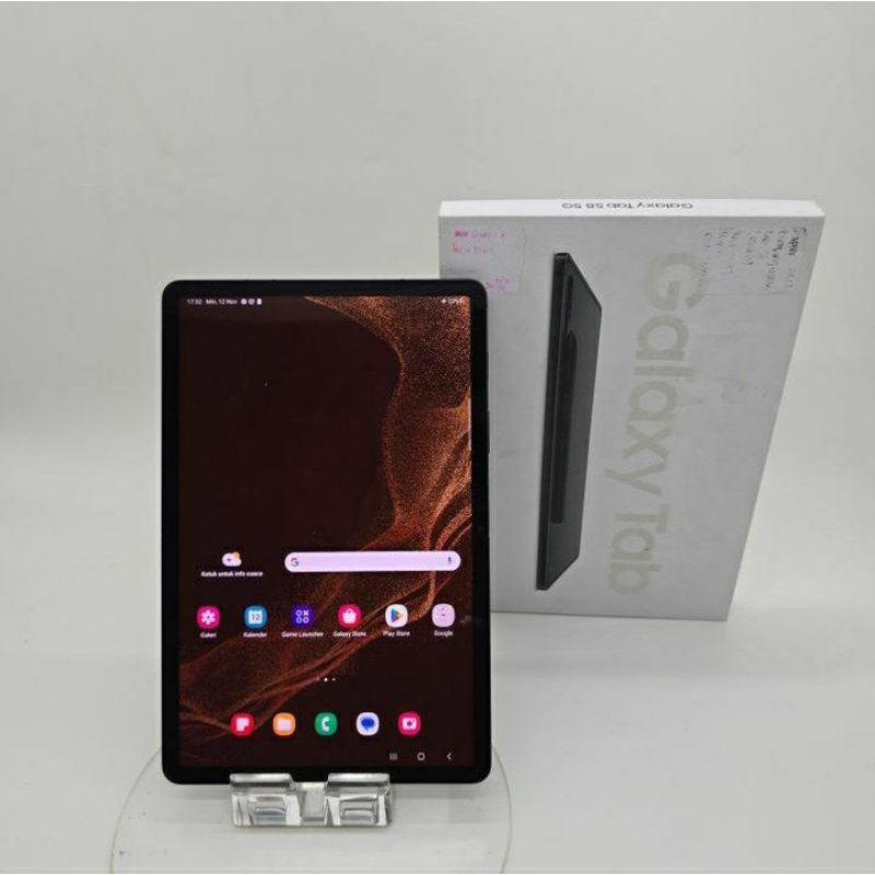 Samsung Galaxy Tab S8 5G Original 8/128GB Second Bergaransi Resmi