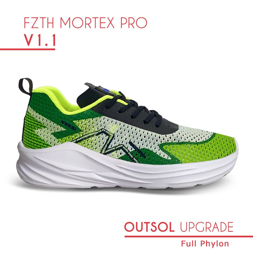 Sepatu Running Fzth Mortex Pro Sneakers Casual Sport Shoes Phylon