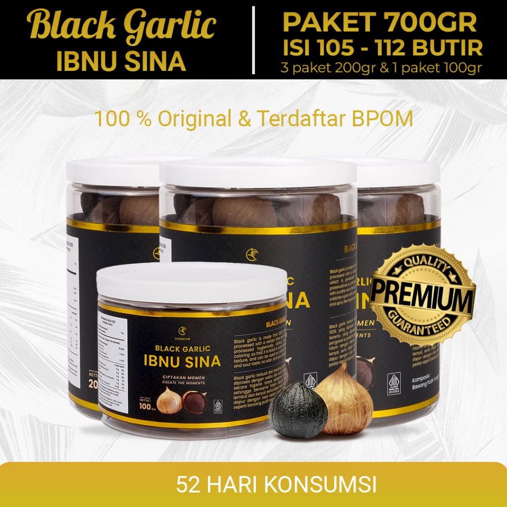 

BAWANG TUNGAL) BAWANG HITAM BLACK GARLIC IBNU SINA 700gr / SOLO BLACK GARLIC BAWANG LANANG HITAM TUNGGAL OBAT HERBAL / PREMIUM BLACK GARLIC FERMENTASI ALAMI