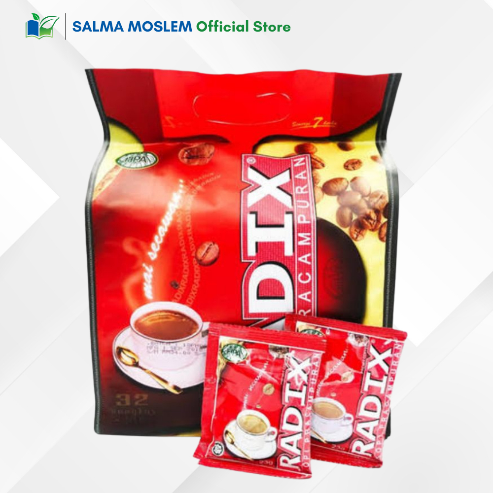 

Radix Premix Coffe @32 sachet ( 23gr X 32 ) | OBAT HERBAL ORIGINAL 100% ASLI LANGSUNG DARI PRODUSEN
