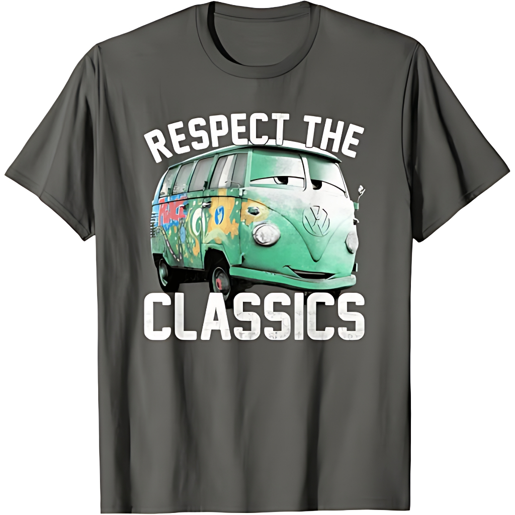 Disney Pixar Cars 2 Fillmore Respect The Classics Vintage T-Shirt