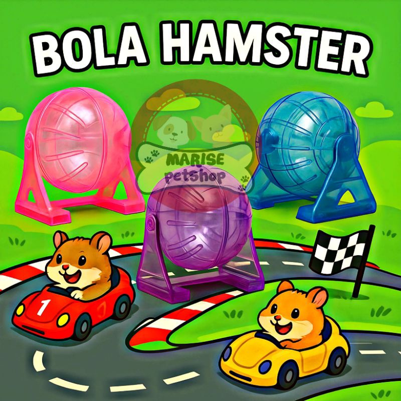 Mainan hamster bola - bola hamster - kincir hamster - exercise ball