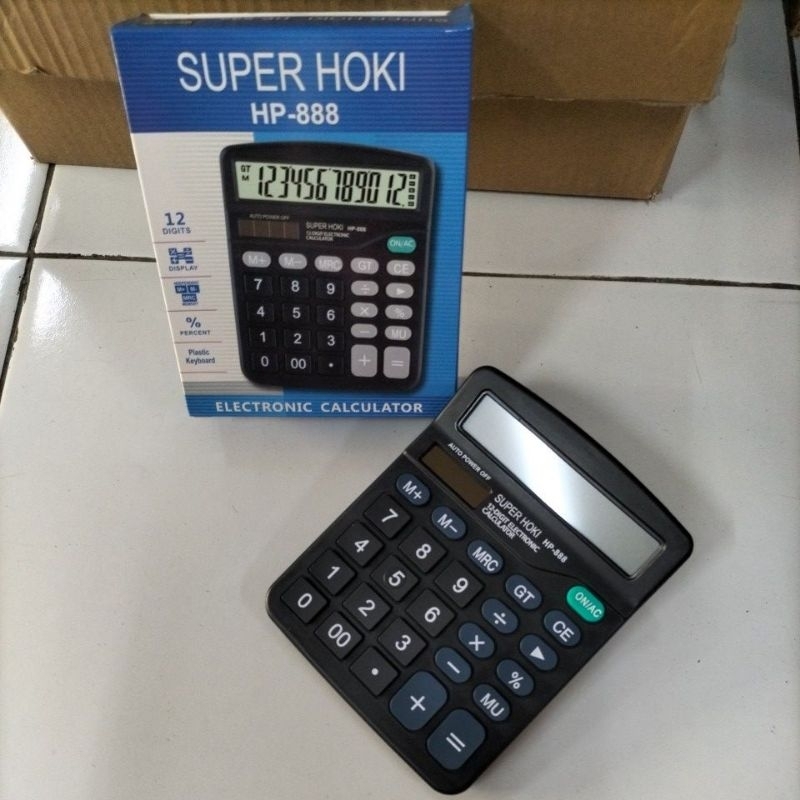 

KALKULATOR / alat hitung / 12 digit