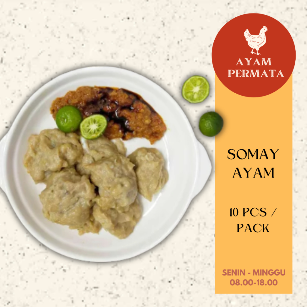 

Siomay Ayam Bumbu Kacang ala Bandung - Somay Abang - Ayam Permata