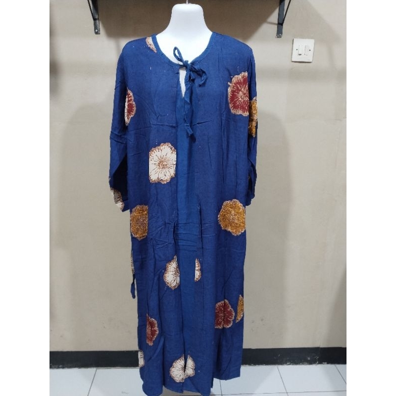 Daster Kencana Ungu HUMAIRA - Daster Lengan panjang Ld 110- Daster Rayon - Daster adem