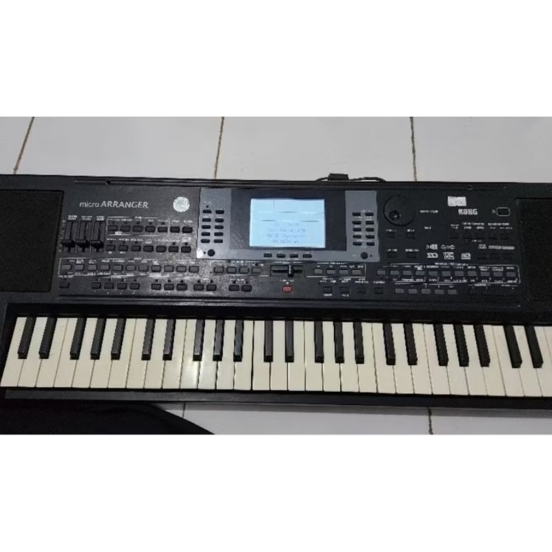 COPOTAN PART KORG MICRO ARANGER LCD TUTS TOMBOL CASING  MAINBOARD SUPPLY NO GARANSI