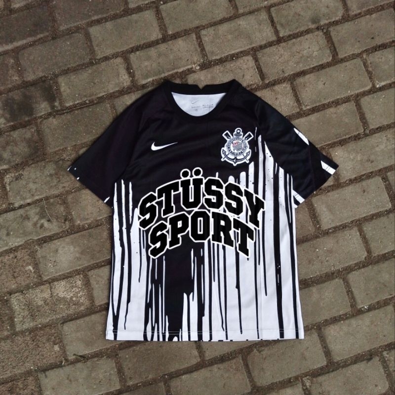 Cor*nt*ia*s Reworked Jersey x Stu$Sy Blokecore