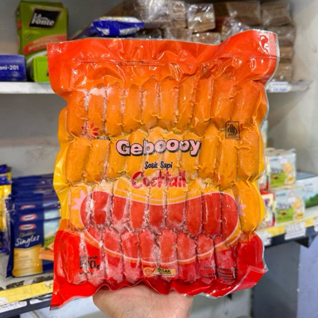 

GEBOYKU sosis sapi cocktail 500g