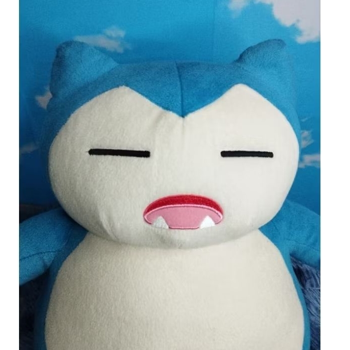 BANPRESTO POKEMON SNORLAX PLUSH Boneka Pokemon Snorlax Original Banpresto Pokemon Snorlax Plush Orig