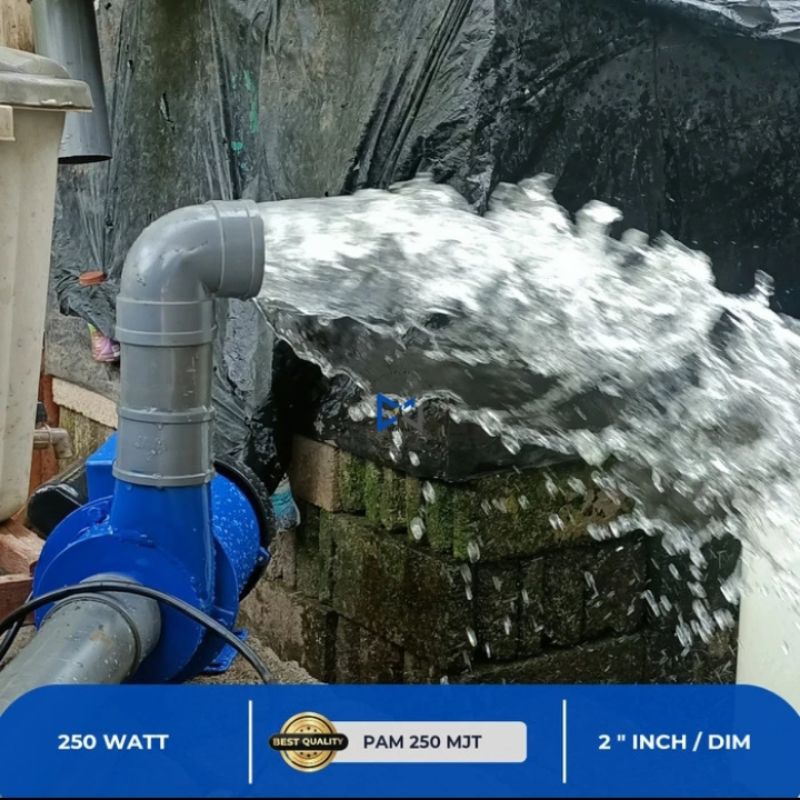 TERLARIS POMPA AIR SHIMIZU MODIFIKASI ALKON PIPA 2 INCH 250 WATT