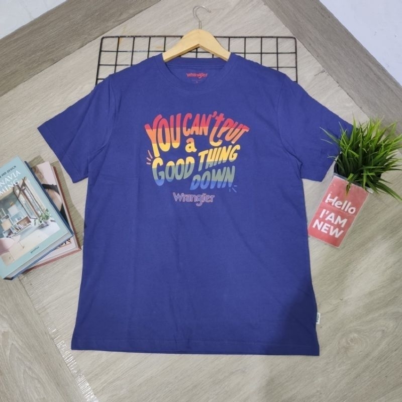 kaos wrangler pria original