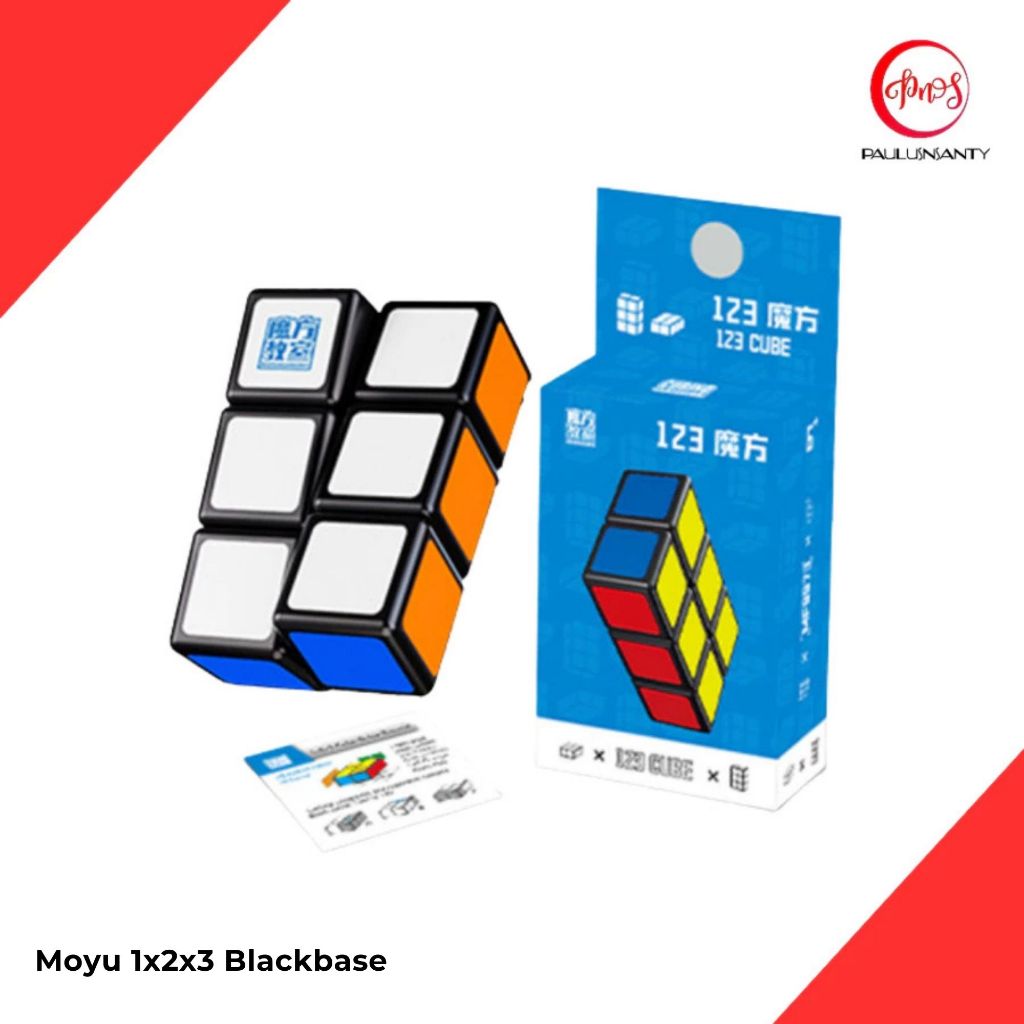 Cube Puzzle Moyu 1x2x3 Cube Blackbase ORIGINAL