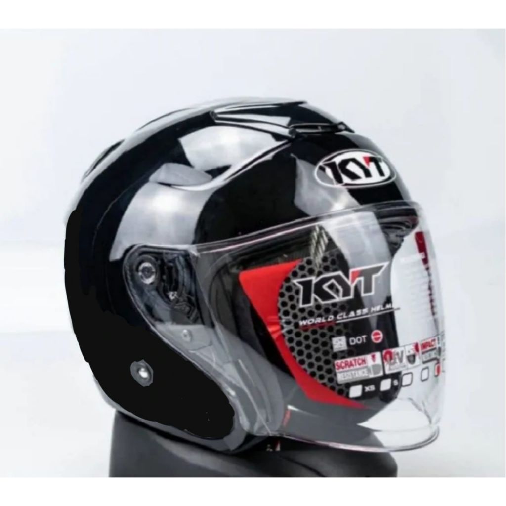 Helm Kyoto Mirip Asli 100% SNI Bonus Sticker KYT / Helm Kyt Original 100%
