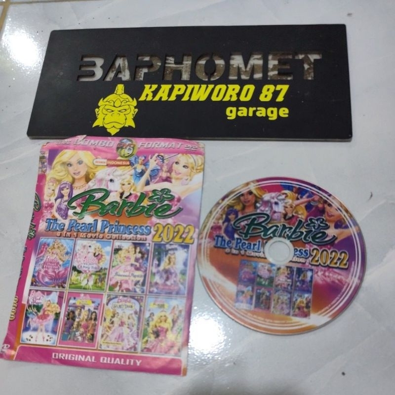 kaset VCD BARBIE the pearl princess 2022