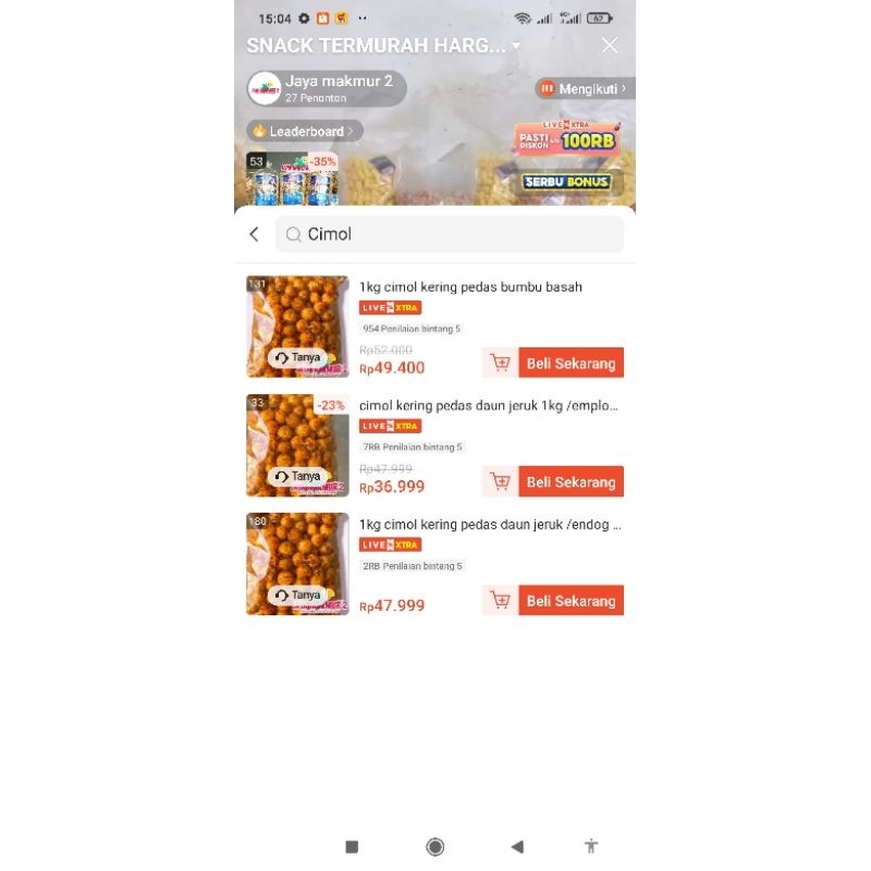 

cimol kering pedas