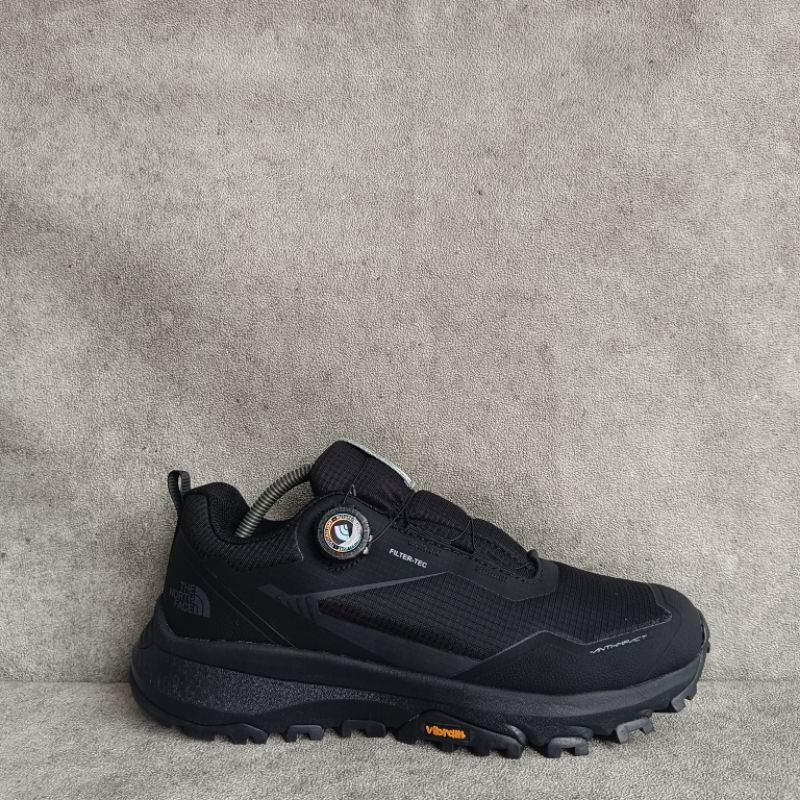 Sepatu TNF Ultra Fastpack 3 Boa Black Size 45 Fit 44,5