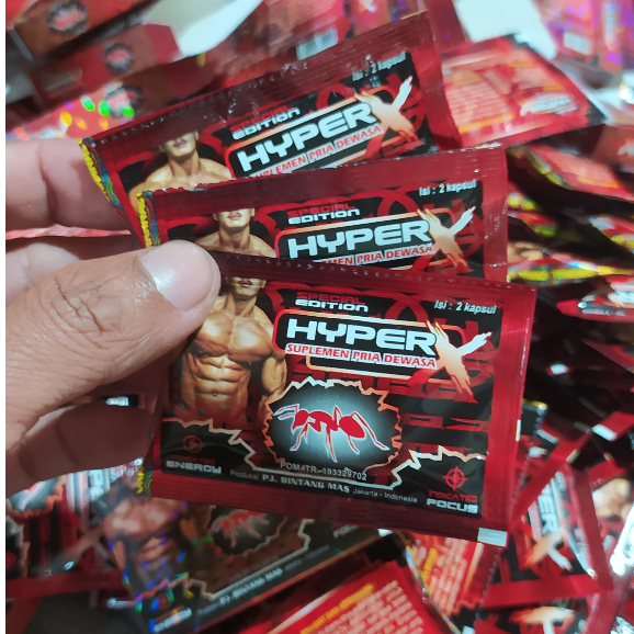 

PRIVASI AMAN Madu Bubuk Hyperx 5 Pack 10 Kapsul Original COD HIPER HYPER HIP3R X