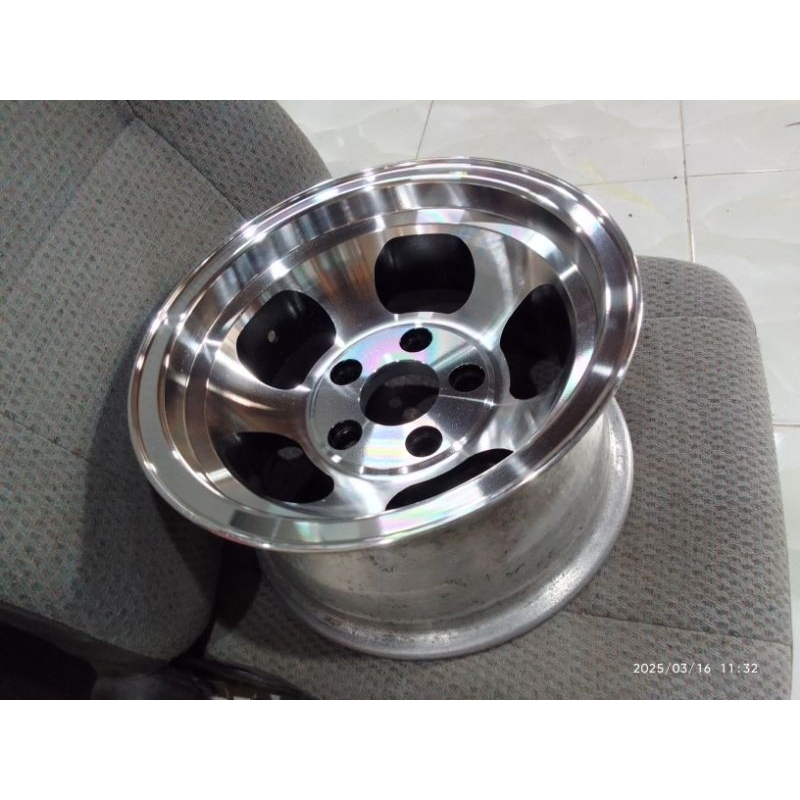 Velg Serep Selbi Lubang 5 R13 lebar 7 Merk ENMARU